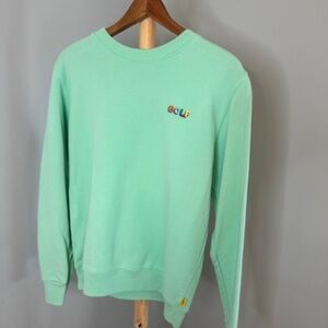 Golf Wang sweatshirt, pastel green, size S